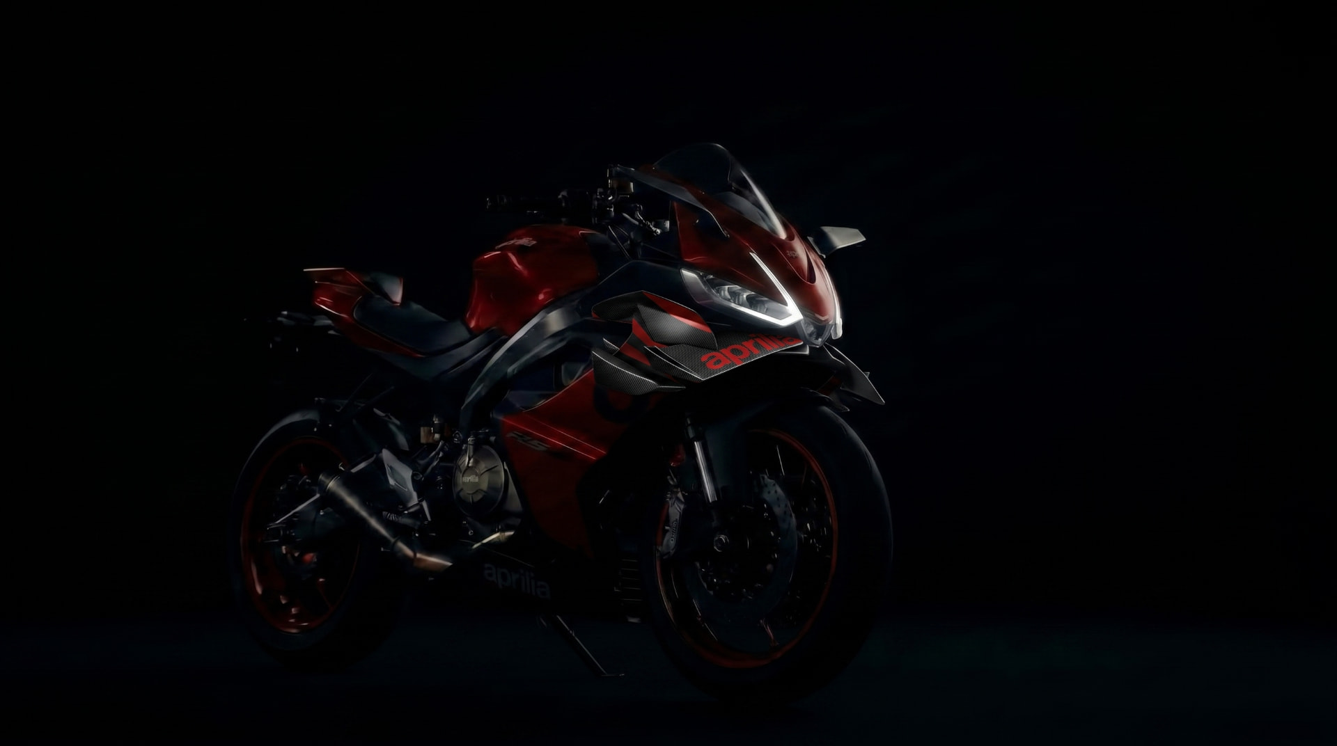 Aprilia RS 457 préparée dans un atelier